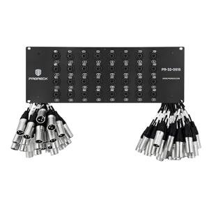 Proreck 32-Channel Rack Mount XLR Splitter Cable