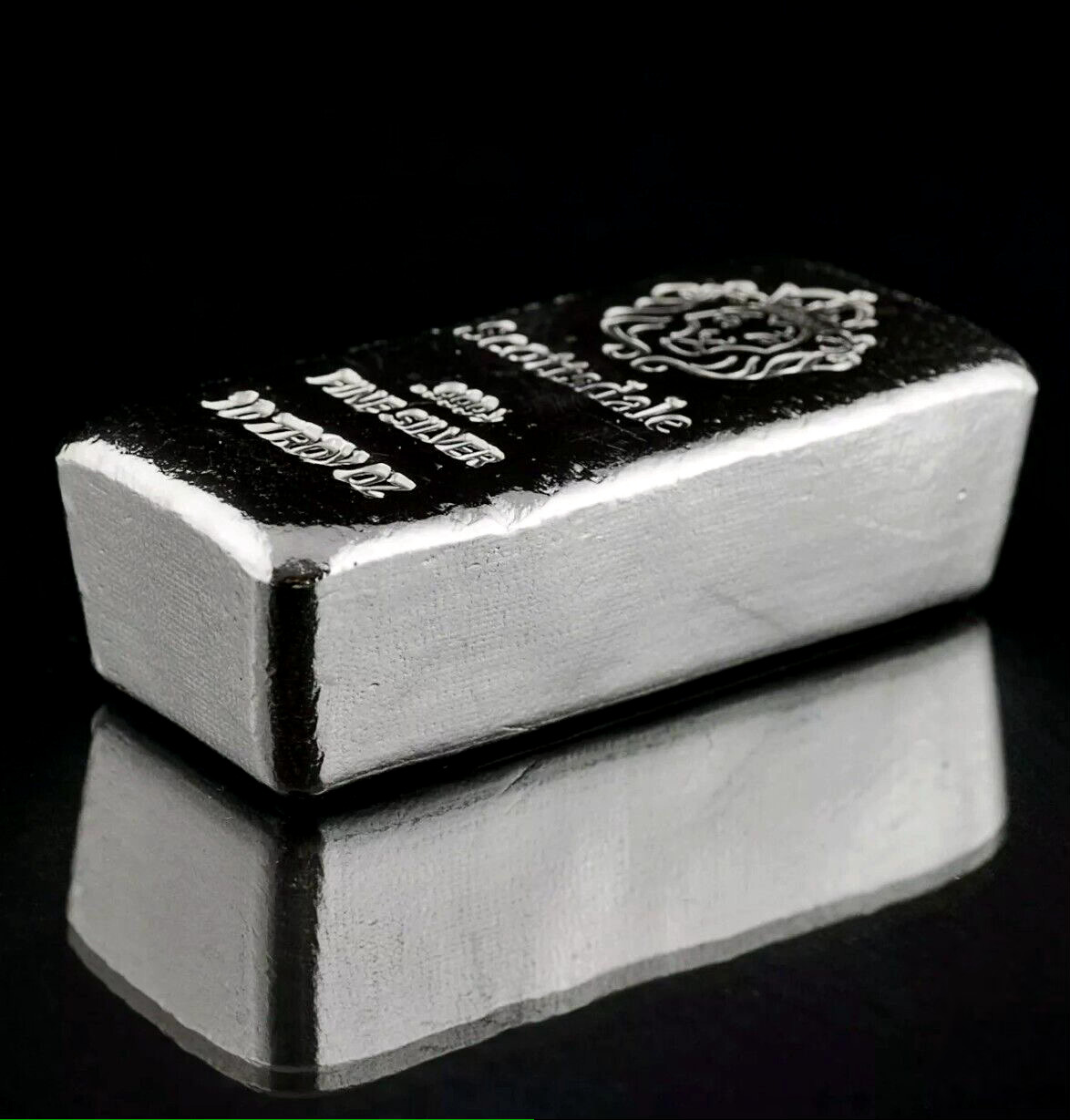 Scottsdale Mint 10 oz Silver Loaf Pour Chunky