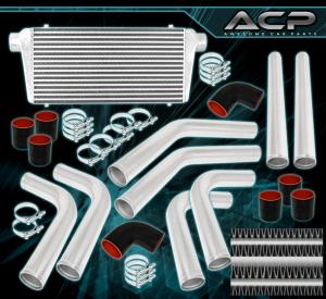 Turbo Charger Aluminum Piping Kit with Front Mount Intercooler