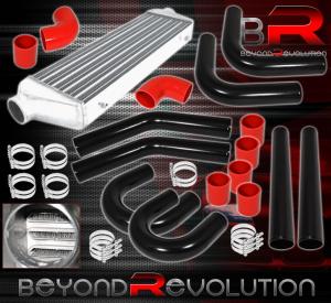 Turbo Charger Front Mount Intercooler with Piping Kit