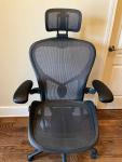 Herman Miller Aeron Chair Size C with Headrest
