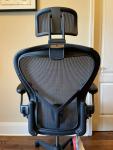 Herman Miller Aeron Chair Size C with Headrest