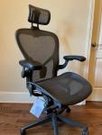 Herman Miller Aeron Chair Size C with Headrest
