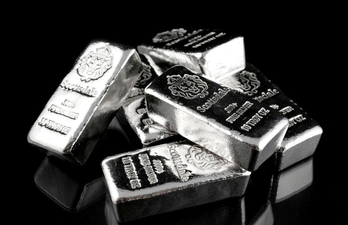 Scottsdale Mint 10 oz Silver Loaf Pour Chunky