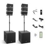 PRORECK Club 8000 8000W DJ Powered Speaker System