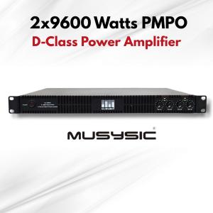 VIP MU-D9600: Professional 4-Channel Power Amplifier