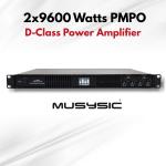 VIP MU-D9600: Professional 4-Channel Power Amplifier