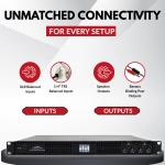 VIP MU-D9600: Professional 4-Channel Power Amplifier