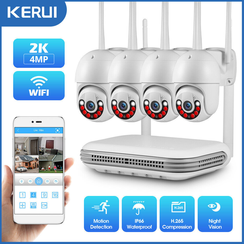 Outdoor WIFI CCTV IR Night Security Camera System