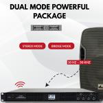 VIP MU-D9600: Professional 4-Channel Power Amplifier