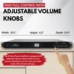 VIP MU-D9600: Professional 4-Channel Power Amplifier