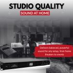 VIP MU-D9600: Professional 4-Channel Power Amplifier