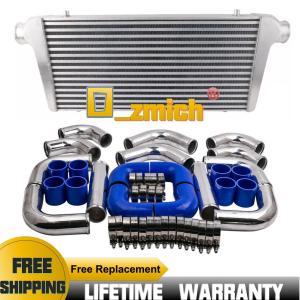 Aluminum Turbo Intercooler Piping Kit - Blue