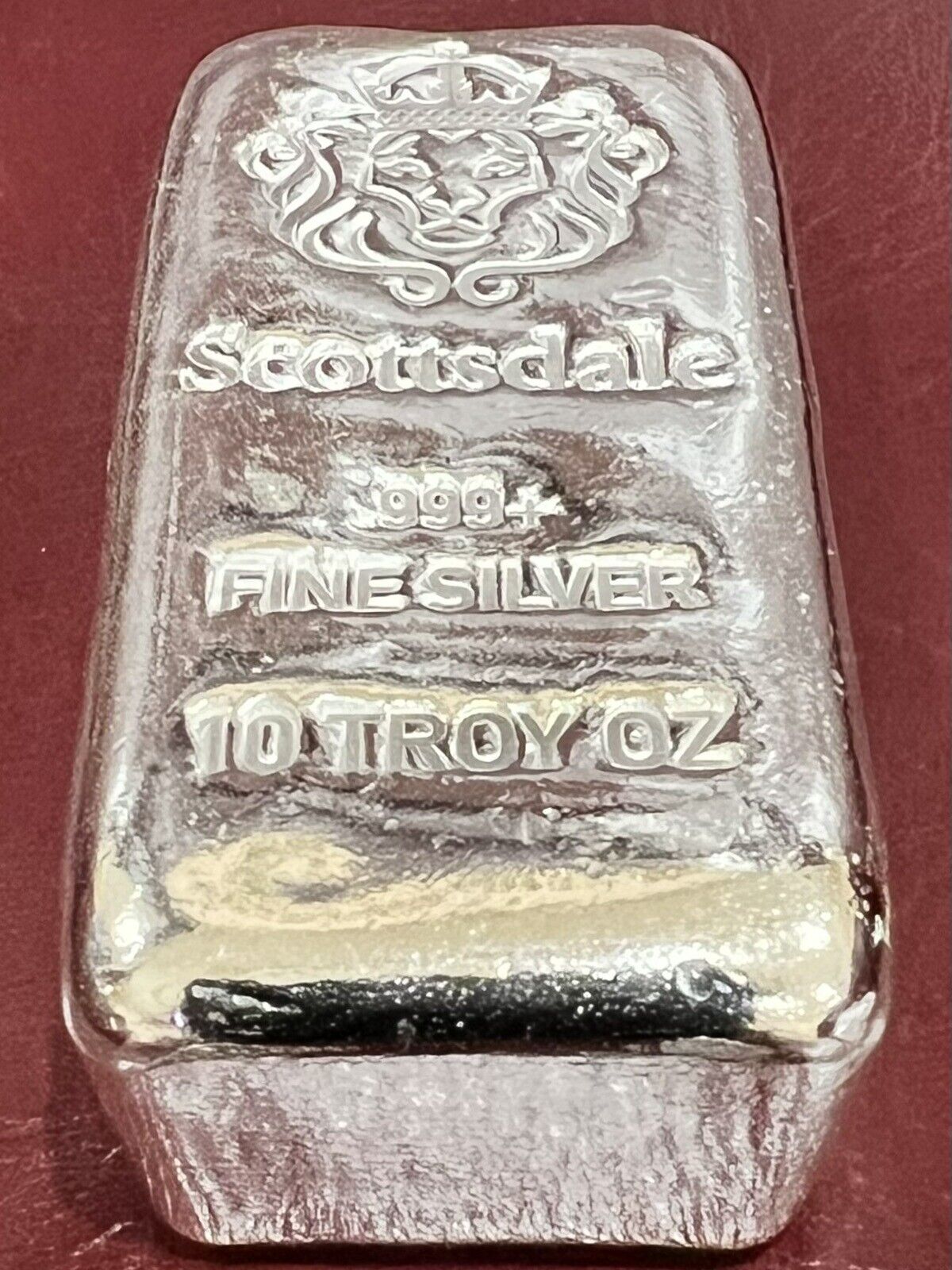 Scottsdale Mint 10 oz Silver Loaf Pour Chunky