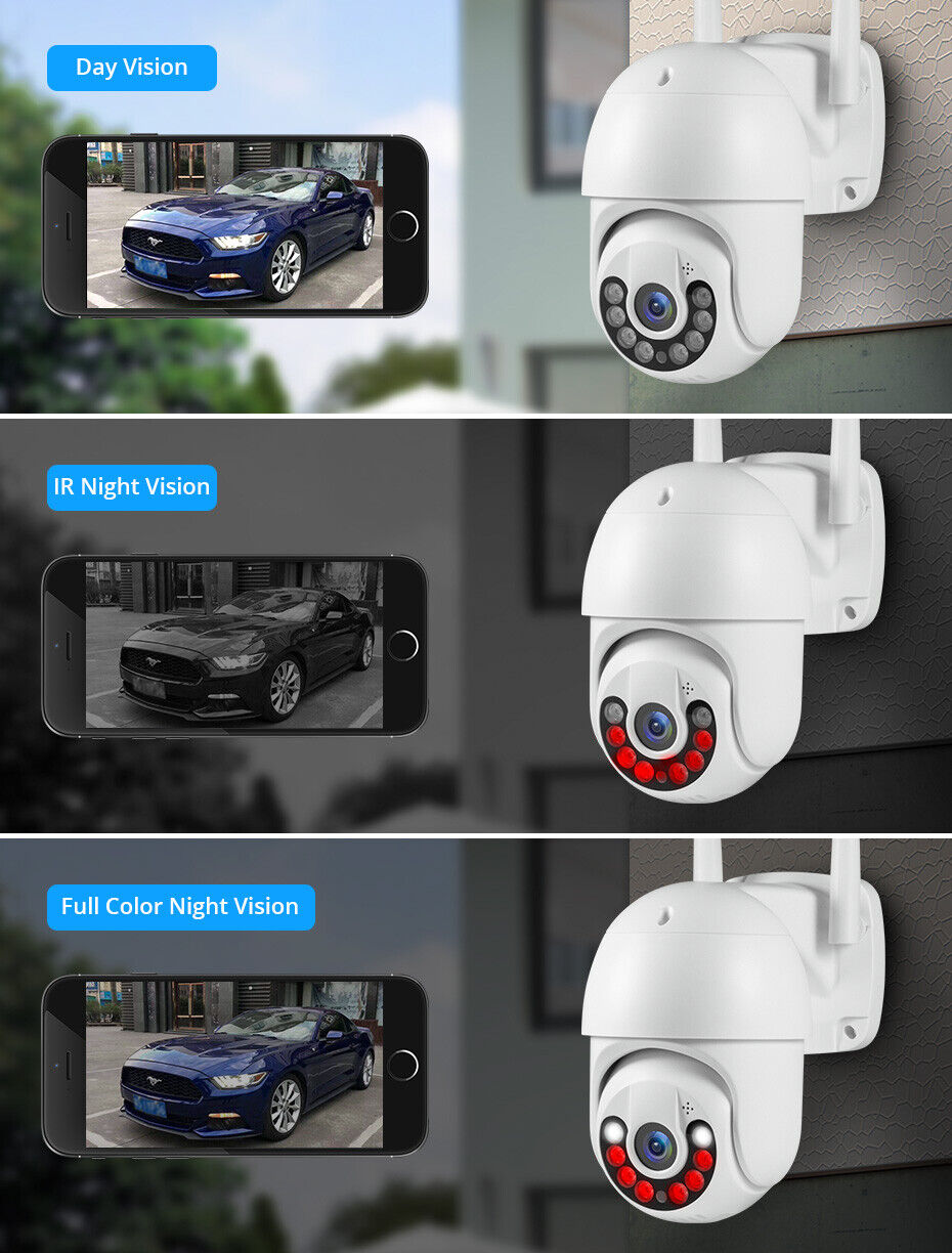 Outdoor WIFI CCTV IR Night Security Camera System