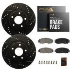 Slotted Rotors and Pads for Chevy Equinox