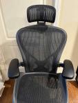 Herman Miller Aeron Chair with Headrest - Size C