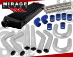 DIY Turbo Intercooler with Aluminum Piping Kit