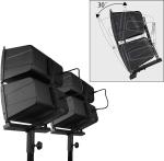 PRORECK CLUB 4000 18" PA Speaker DJ Combo