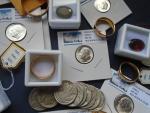 Valuable Coin and Ruby Lot - 10 Pieces