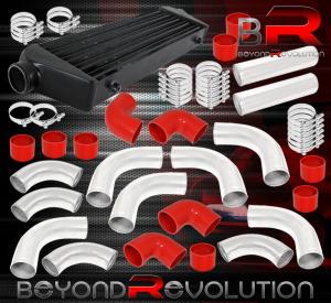 2.5" Front Mount Intercooler with Turbo Pipe Kit