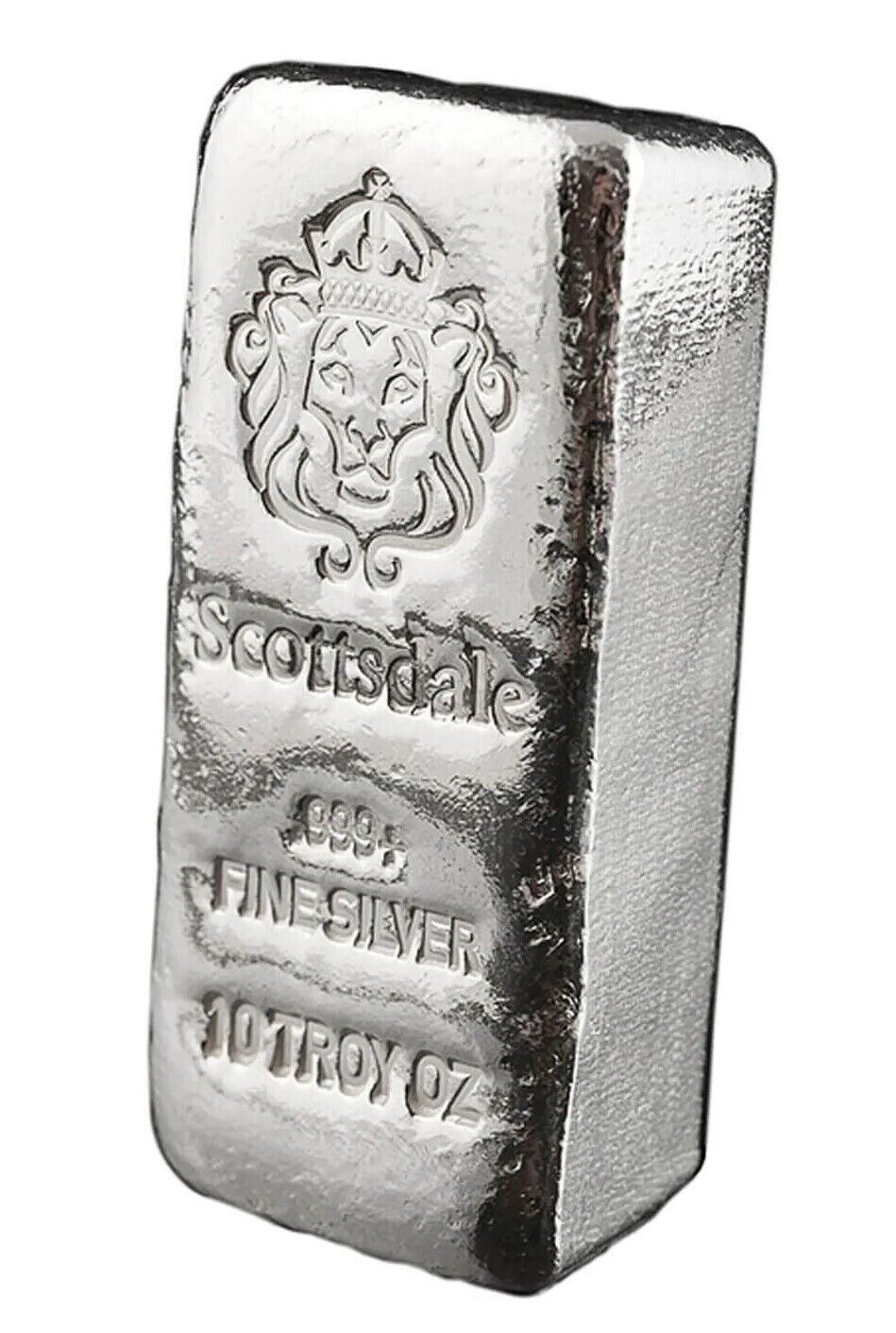 Scottsdale Mint 10 oz Silver Loaf Pour Chunky