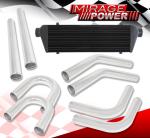 Turbo Charger Aluminum Piping Kit with Front Mount Intercooler