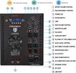 Proreck 4000W Bluetooth DJ Speaker System