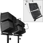 Proreck 4000W Bluetooth DJ Speaker System