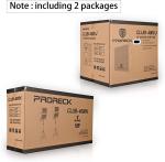 Proreck 4000W Bluetooth DJ Speaker System