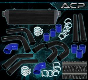 Turbo Front Mount Intercooler with Aluminum Piping Kit