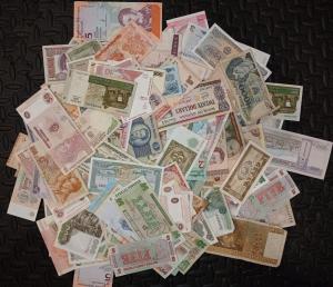 Mixed World Paper Money - Random Banknotes