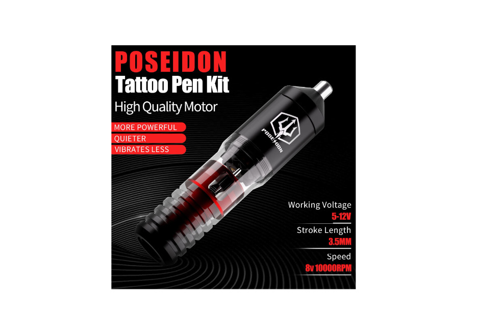 VIP Wireless Tattoo Pen Kit with 20 Inks