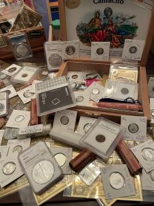 Silver and Gold Estate Sale: Coins, Bars, and More!