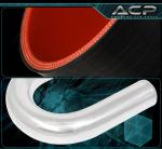 Turbo Intercooler Kit 2.5" Black Piping Combo