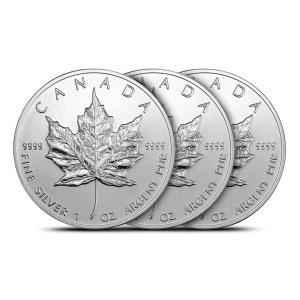 Canadian Silver Maple Leaf Coin - 1 oz