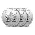 Canadian Silver Maple Leaf Coin - 1 oz