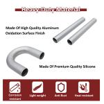 Turbo Aluminum Intercooler Piping Kit with Couplers