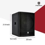 Proreck SP-15X 2000W 15-inch Powered Subwoofer