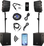 Proreck Club 3000 Bluetooth DJ Speaker System