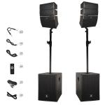 PRORECK CLUB 3000 12-Inch DJ Speaker System