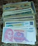 20 Assorted World Paper Money Banknotes Set