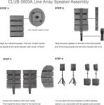 PRORECK CLUB 3000 12-Inch DJ Speaker System