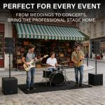 Proreck CLUB 8000 PA Speaker System Combo Set