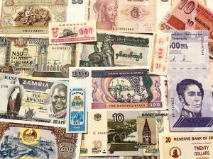 World Currency Paper Money Collection Set