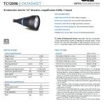 Opto Engineering TC12096 Telecentric Lens 0.068x Magnification