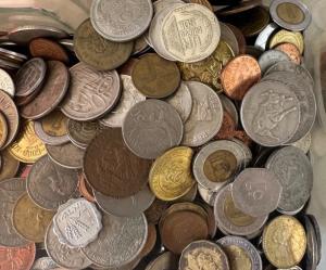 Vintage Lot of 25 Assorted World Coins