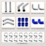2.5" Aluminum Turbo Intercooler Piping Kit