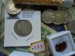 10-Piece Estate Coin and Ruby Lot