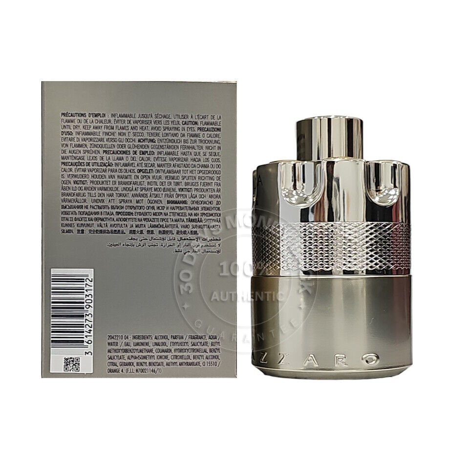 Azzaro Wanted EDP Cologne for Men - 3.4 oz